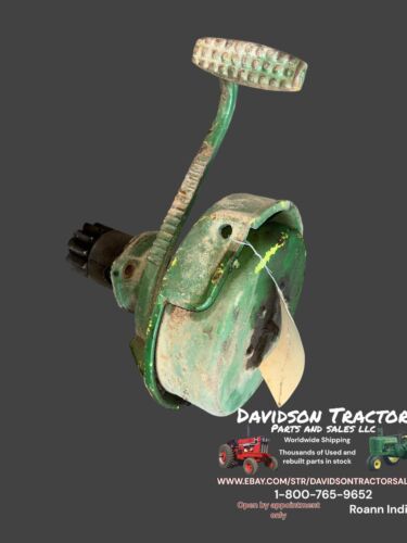 John Deere Unstyled B Tractor ORIGNAL JD Right rear brake assembly B218R & pedal