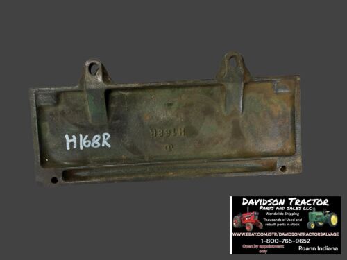 John Deere H radiator side H168R Antique Tractor