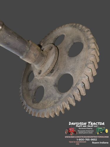 John Deere G Camshaft W/Gear F120R F121R Antique Tractor
