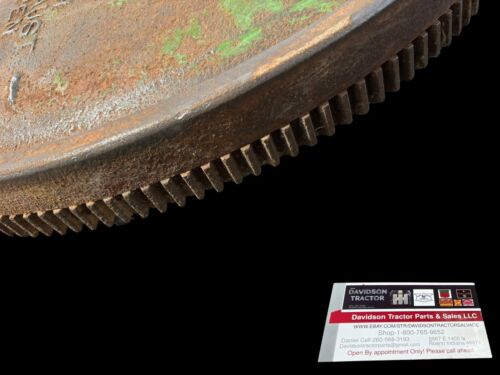 John Deere A JD Tractor Electric start flywheel A2615R w/ starter ring gear