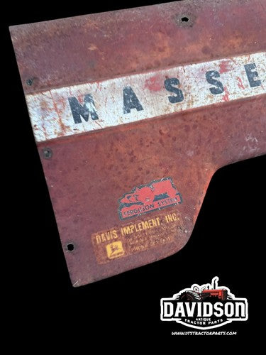 1080 Massey Ferguson Hood Engine Side Panel Antique Tractor Right Hand Hood
