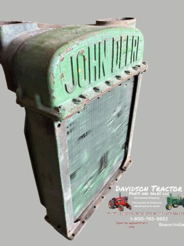 John Deere Unstyled A Radiator A51R A52R Antique Tractor