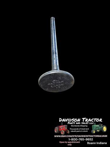 Exhaust Valve Fits John Deere B BO BR Tractors B363R B2878R New Old Stock