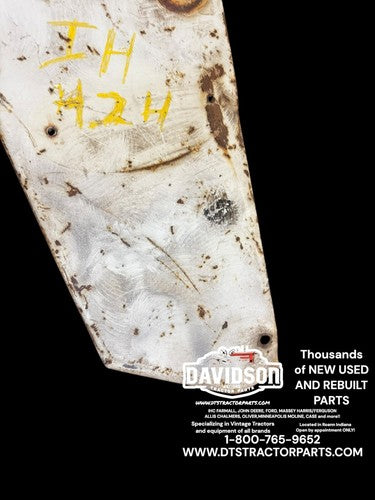 IH International 424 Radiator Side Panel Antique Tractor RH Right
