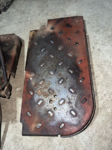 International Harvester 444 Tractor Floor Boards W/brake Lock Handle PAIR