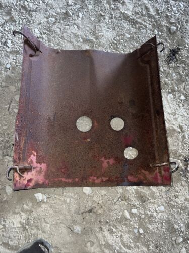 Farmall C Super SC tractor Original IH engine motor hood cover panel