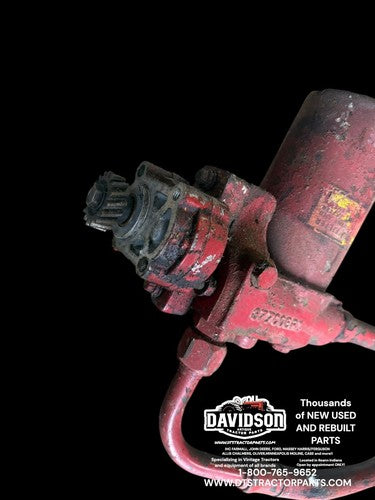 377006R1 IHC Farmall 340 404 Tractors  Hydraulic Pump W/filter Housing Assembly