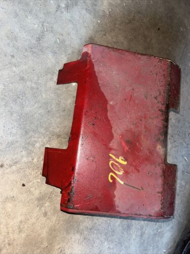 International Farmall 706 IH tractor original hydraulic valve cover panel