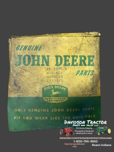 Genuine John Deere AA 3975 R Wiring Harness New Old Stock