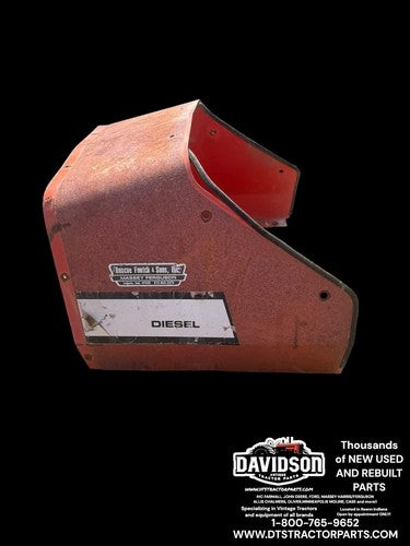 Massey Ferguson 275 Diesel Rear Hood Cover Antique Tractor