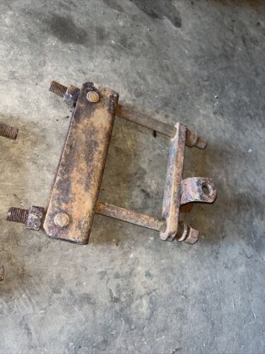 Farmall H Drawbar Frame to Axle Mount Brackets PAIR