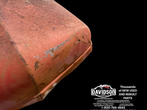 Massey Ferguson TO-20 TO-30 Hood Engine Cover Antique Tractor