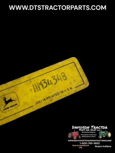 Genuine John Deere 90 96 Electric Mower Battery Charger Timer AM34348 AM35452