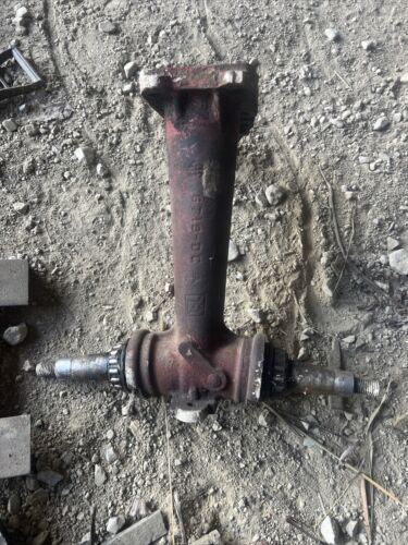 Farmall Super M SM Tractor front pedestal spindle shafts for hubs 6719D
