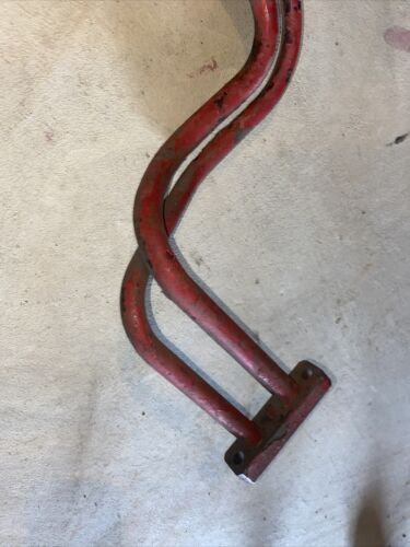 Farmall Super A SA IH Tractor good front steel hydraulic line lines