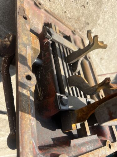 International Farmall 444 IH tractor Original transmission cover panel W/shifter