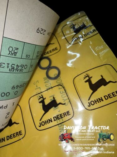 Genuine John Deere L55203 Pack Of 2 New Old Stock O-Ring