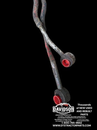 IH International 504 Utility Hydraulic Remote Lines W/block Antique Tractor