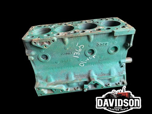 Good Used Oliver 1365 Engine Block 4600967 Antique Tractor