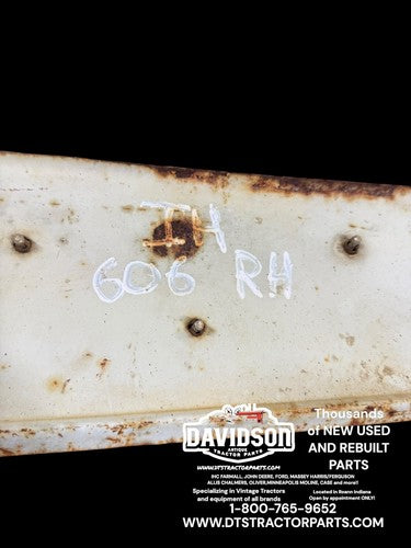 International IH 606 Right Hood Panel Antique Tractor RH