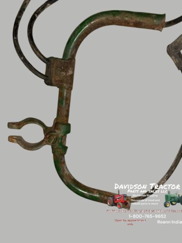 John Deere B JD Tractor ORIGINAL spark plug wire cover holder w/ clamp
