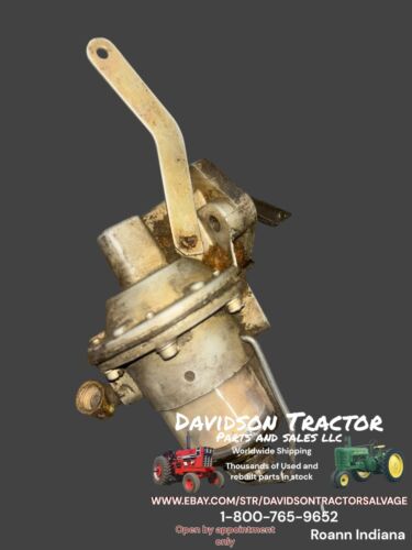 John Deere 2010 Gas Tractor Good Used Fuel Pump