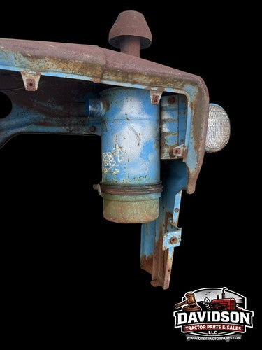 Ford 4000 Diesel Front Nose Cone Hood W/air Cleaner & Headlights Antique Tractor