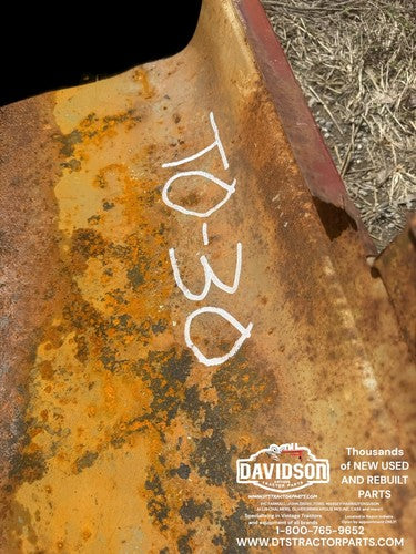 Massey Ferguson TO-20 TO-30 Hood Engine Cover Antique Tractor