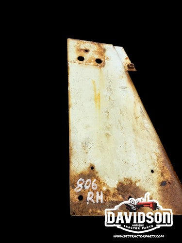 Farmall 806 Tractor IH IHC radiator  right side cover panel