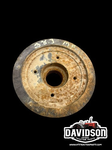 Massey Ferguson 336 Crankshaft Pulley Antique Tractor