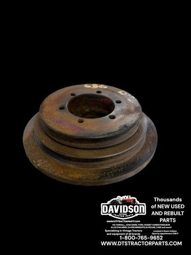 1968 International IH 656 Utility Tractor Front Crankshaft Pulley