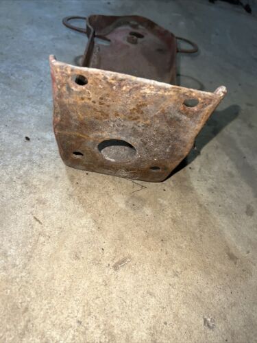 Farmall H Tractor IH gas tank & Gauge holder mount bracket & LK NUW gauges