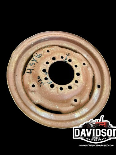4.5x16 6 Bolt Front Rim Fits Farmall IH John Deere And Many More