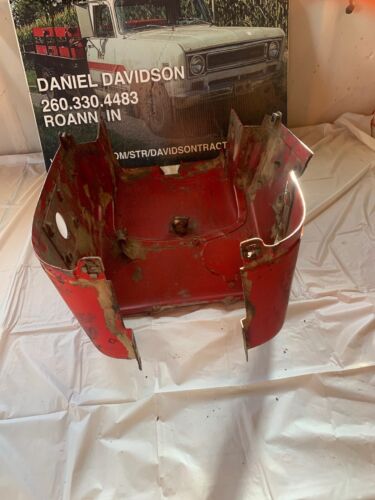 Farmall 300-350 Tractor Dash Sheet Metal With  T/A Emblems Antique Tractor