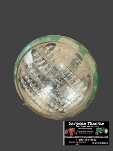 John Deere Headlight Vintage Antique Tractor Rear Mount