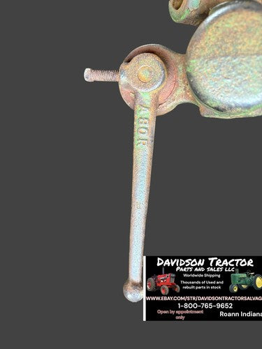 1937 John Deere B Shifter Tower Throttle Assembly Steering Shaft Post Antique