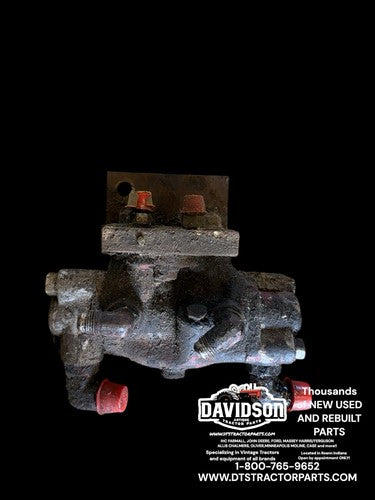 International 444 IH tractor hydraulic control flow valve to powersteering steer