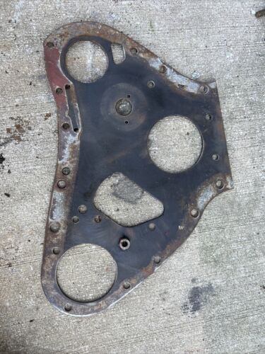 Farmall H IH tractor original front engine motor plate