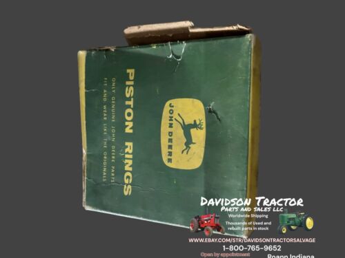 NOS GENUINE JOHN DEERE PISTON RINGS STD AT14706T DOZER CRAWLER