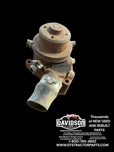Good Used R55758 Water Pump w Pulley Fits John Deere 820 830 1020 1520 1530 2020