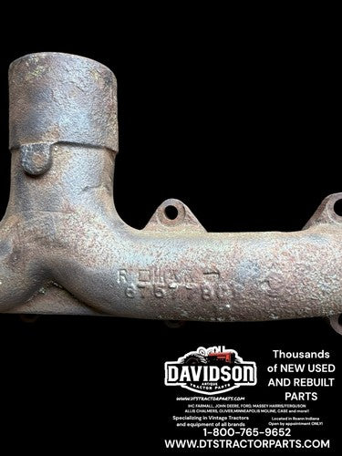 675778C1 IH 414 436 International 966 1066 Exhaust Manifold Antique Tractor