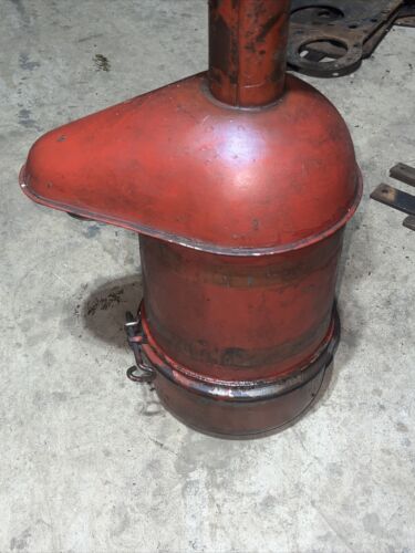 McCormick W9 Gas Tractor Air Cleaner IHC Farmall W9 Wheatland NICE ONE BALL JAR