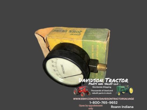 Genuine John Deere Equipment Pressure Gauge AA1632R New Old Stock