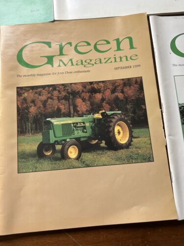 John Deere 2 Cylinder And Green Magazine Lot 9 Books For One Money! 1999-2003