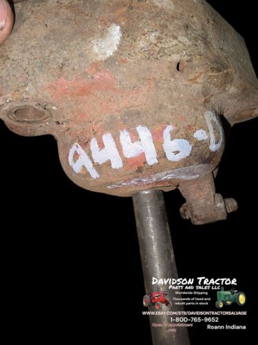 Farmall WD9 TD9 Diesel Fuel Switch Friction Retainer 9446-D W/Shaft