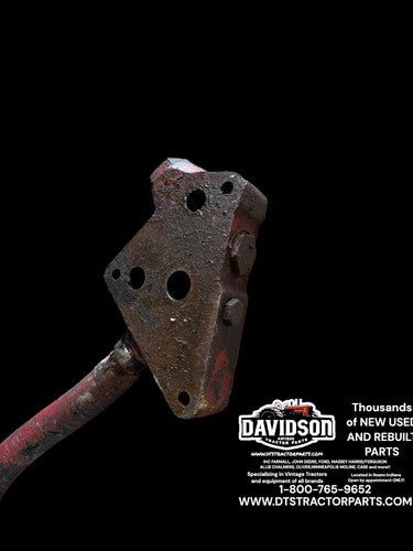 International 504 Utility IH Tractor hydraulic oil flow valve w/ main line
