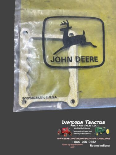 NOS VINTAGE John Deere SNOWMOBILE M63980 CCW # 24 0011 50 Reed Valve Gasket (5)