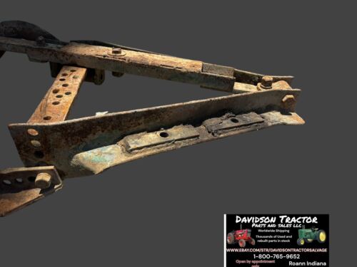 John Deere Unstyled A Drawbar W/Mower Bracket Antique Tractor