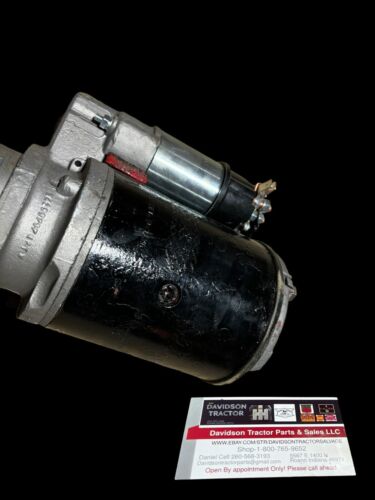 International IH 884 885 895 Tractor Starter Rebuilt Original!