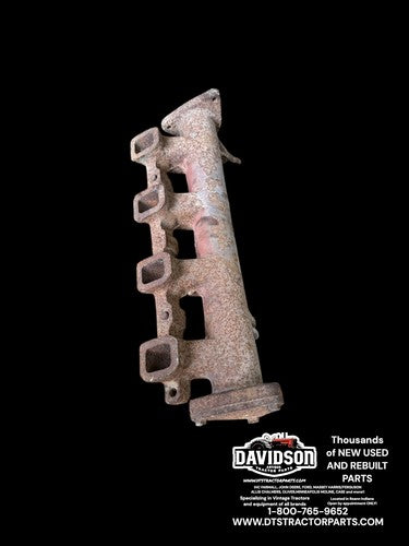 International Farmall 1468 Left Exhaust Manifold Antique Tractor V8